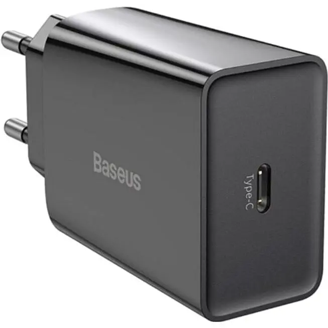 Зарядний пристрій Baseus Speed Mini Quick Charger 1C PD 3.0 20W (CCFS-SN01) - фото 4