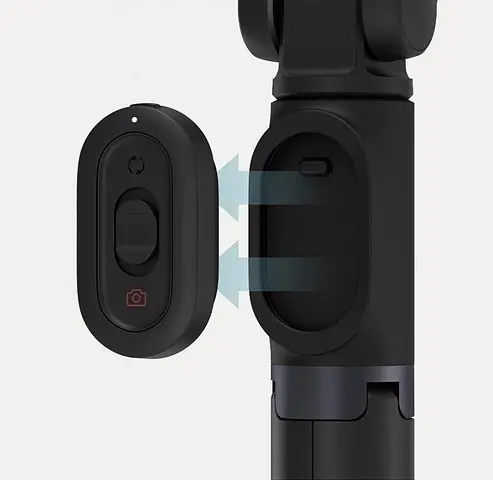 Трипод селфі штатив Xiaomi Mi Bluetooth Bracket Selfie Stick Tripod Zoom Black (XMZPG05YM / BHR4972CN) - фото 3