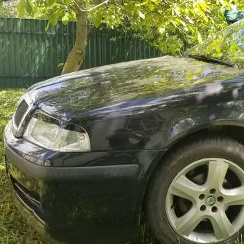 Вії фар Skoda Octavia A5 2004-2010 Voron Glass - фото 2
