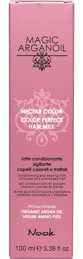 Молочко-силер для фарбованого волосся Nook MAGIC ARGANOIL Nectar Color 100 мл - фото 4