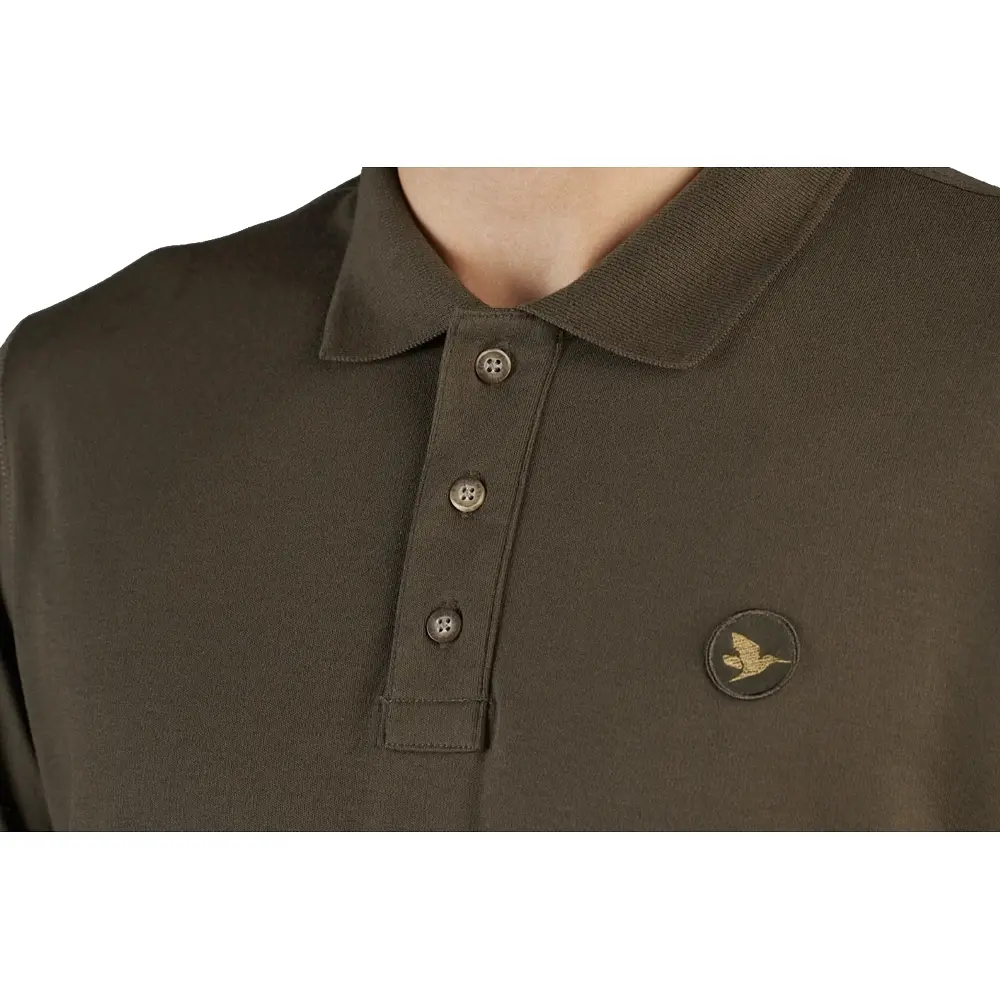 Тенниска поло Seeland Skeet Polo M Green - фото 3