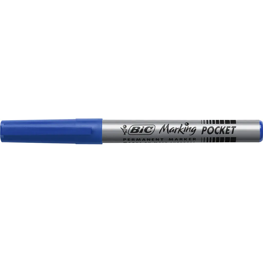 Маркер Bic перманентний Fine, синій (bc8209012)