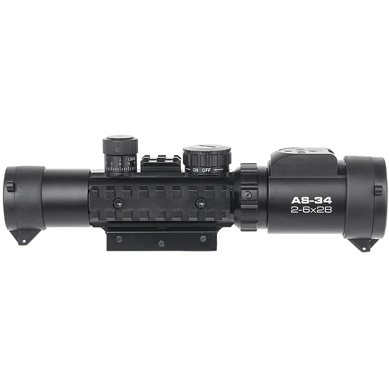 Оптичний приціл KONUS KONUSPRO AS-34 2-6x28 MIL-DOT IR - фото 3