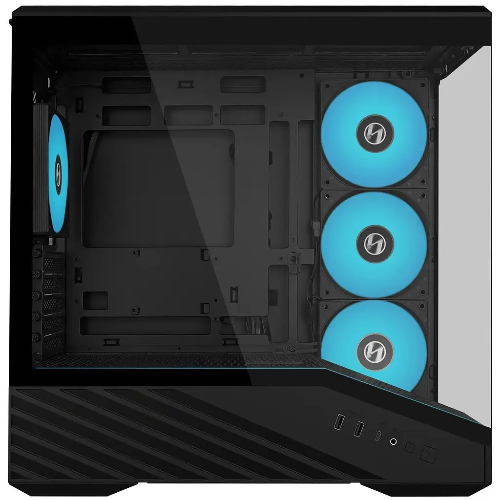 Корпус Lian Li Vector V100R Mini Black (G99.V100RMIX.00) - фото 4
