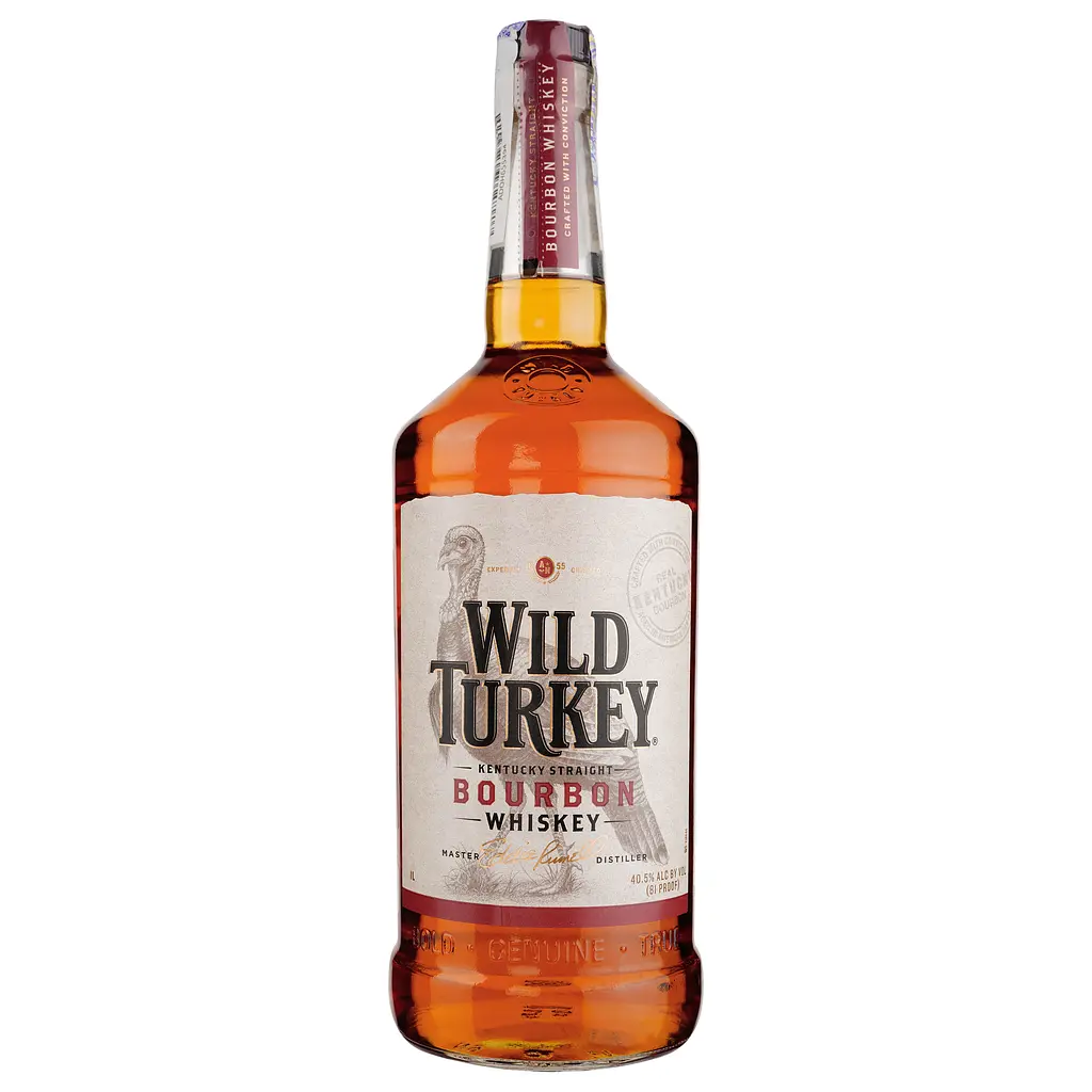 Упаковка віскі Wild Turkey 40.5% 12 л (1 л х 12 шт.) - фото 2