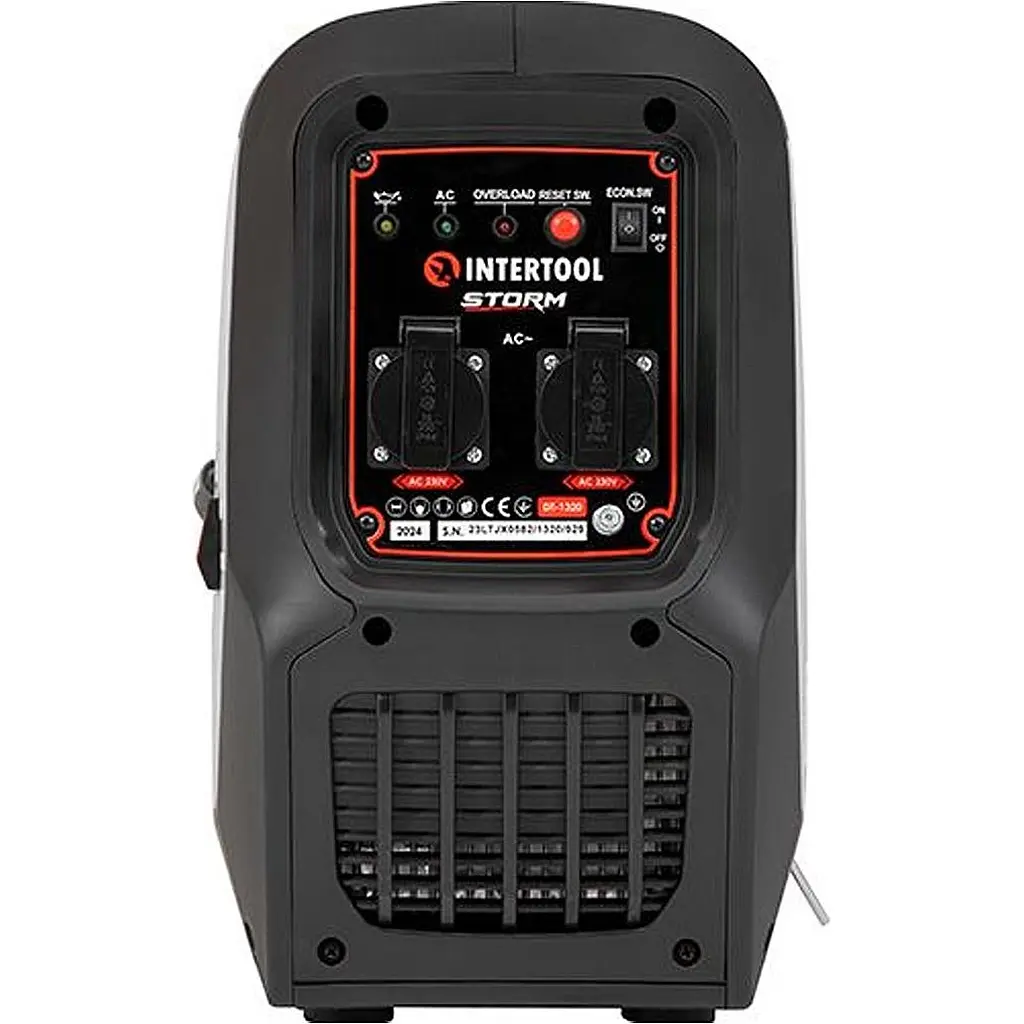Інверторний бензиновий генератор Intertool DT-1320 [114566] - фото 4