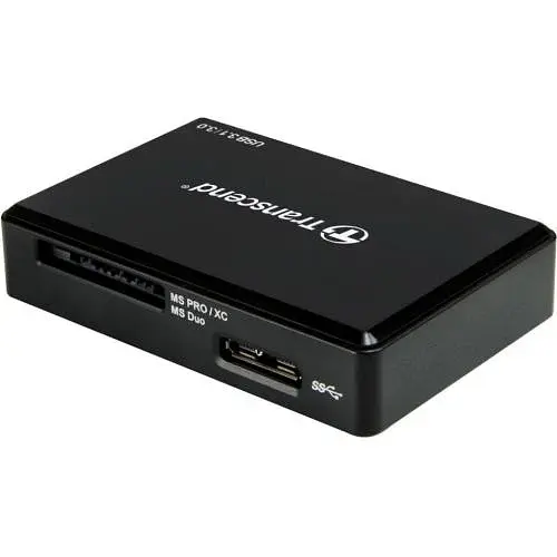 Кардридер USB RDC8, Black, Type-C 3.1 - microSD / SD / CF (TS-RDF8K2) Transcend teh0028491 - фото 2