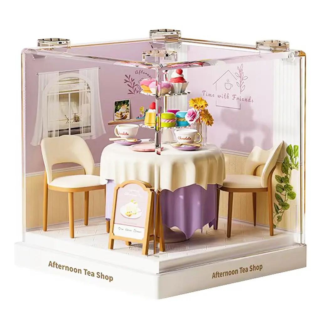 Конструктор-румбокс Mini House серії Інтер'єр Міні Чайний салон (8031)