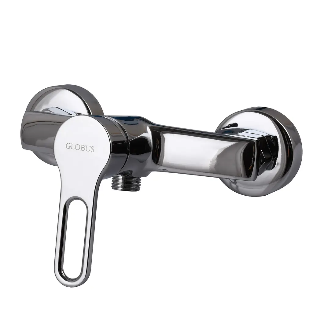 Змішувач для душу Globus Lux Dolly GLD-0105N хромований для ванної кімнати з термостатом і економією води - фото 4