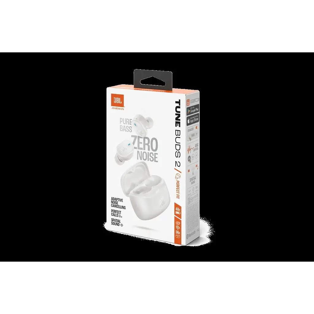 Беспроводные наушники JBL Tune Buds 2 (JBLTBUDS2WHT) белые - фото 10