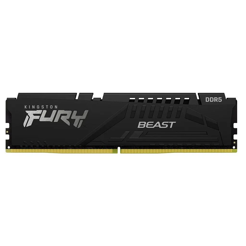Модуль пам'яті для комп'ютера DDR5 32GB (2x16GB) 5600 MHz Beast AM5 Black Kingston Fury (ex.HyperX) (KF556C36BBEK2-32) - фото 2