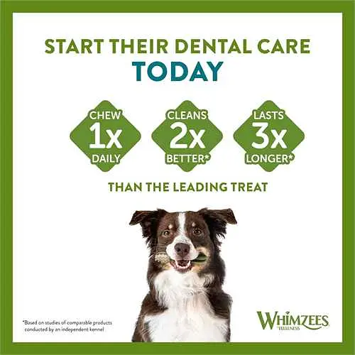 Натуральні ласощі для зубів собак WHIMZEES Dental Treats Stix S 150 шт. - фото 6