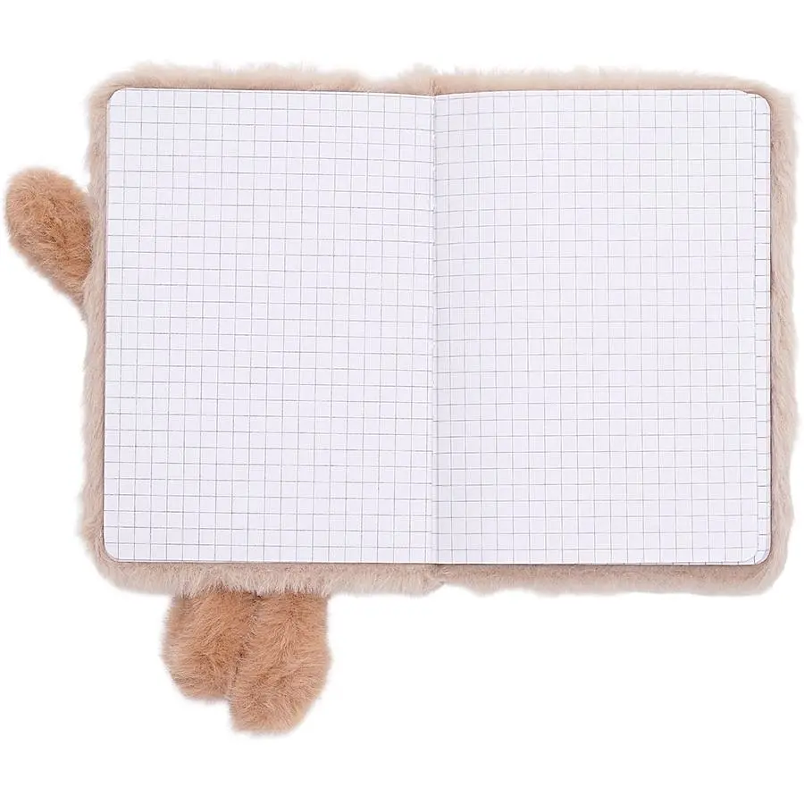 Блокнот А6 ZiBi Capybara Kids Line плюшевый клетка 80 листов (ZB700014) - фото 10