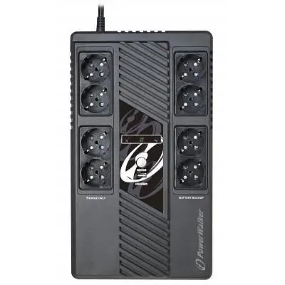 Пристрій безперебійного живлення PowerWalker VI 1000 MS (10121162) - фото 3