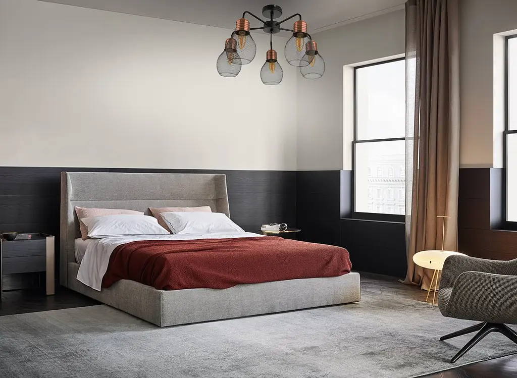 Люстра Brille потолочная лофт E14 40W BK (BL-973C/5) - фото 5