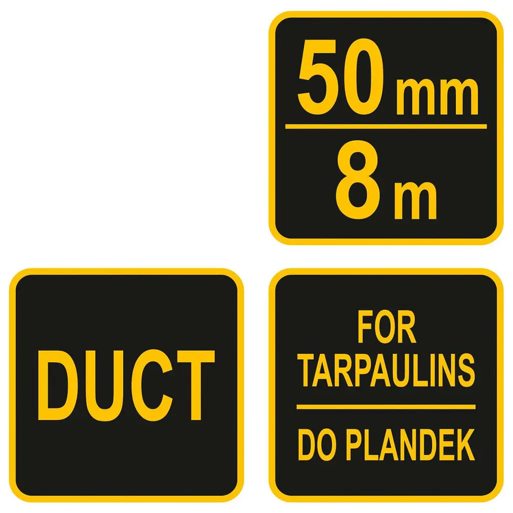 Лента клейкая армированная Vorel для ремонта тентов 50мм х 8м синяя (85190) - фото 2