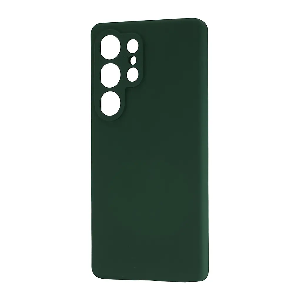 Чохол Silicone Case Samsung S25 Ultra (S938) Dark Green