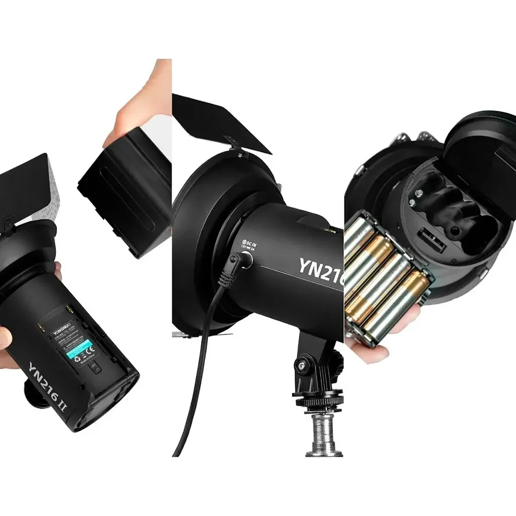 Студийный светильник Yongnuo YN216 II LED Bi-Color 24Вт 2700К-8000К [105589] - фото 3