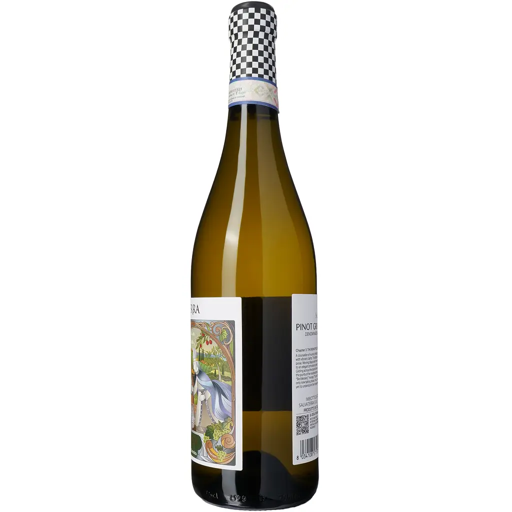 Вино SalvaTerra Pinot Grigio delle Venezie DOC біле сухе 13% 0.75 л - фото 2