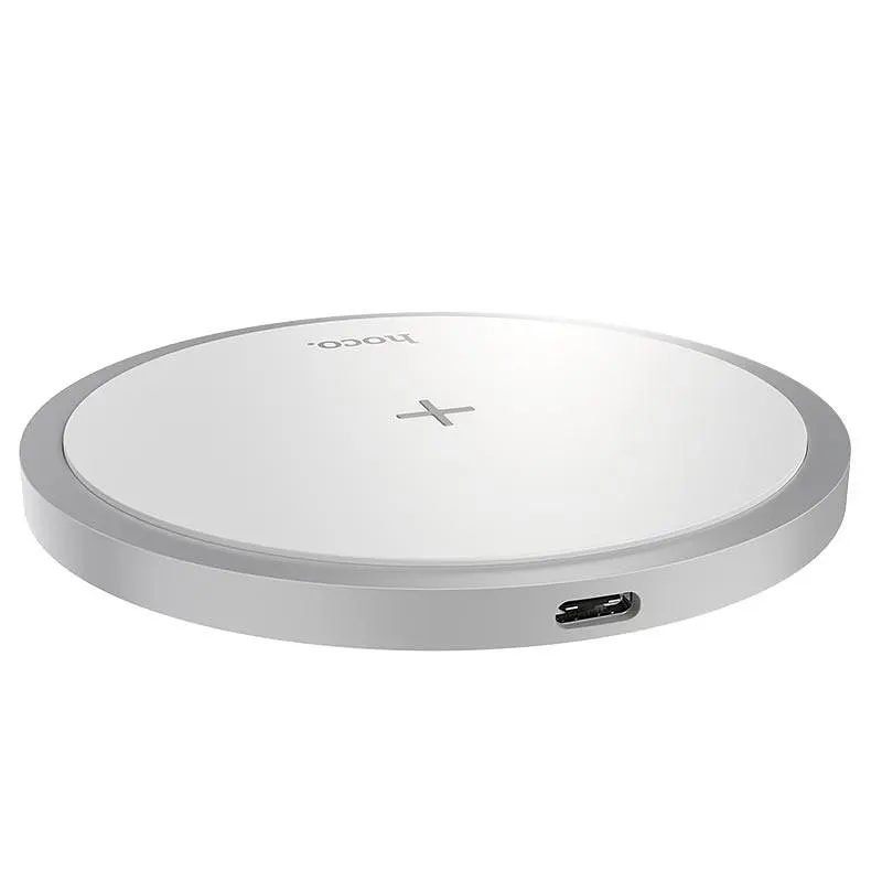 Беспроводное зарядное быстрое HOCO CW26 Powerful wireless fast charger 15W - фото 4