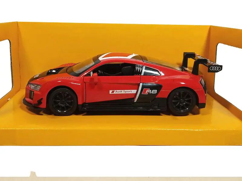 Колекційна металева модель автомобіля Автопром Audi R8 LMS з інерцією, світлом та звуком 1:24 - фото 9
