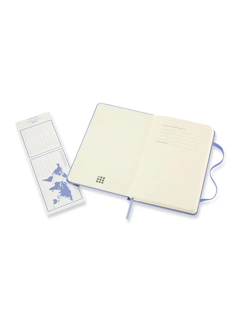 Записник Moleskine Classic кишеньковий, Лінійка Блакитна Гортензія (MM710B42) - фото 3