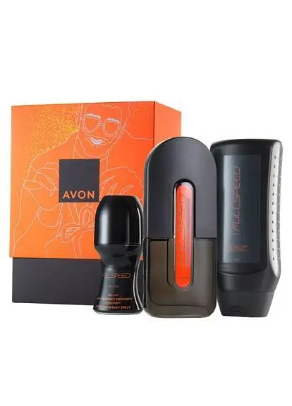 Парфумерно-косметичний набір «Full Speed» Avon