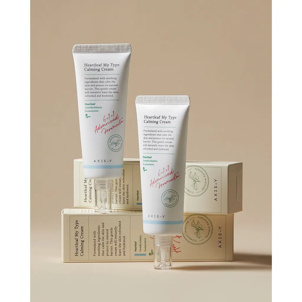 Крем для обличчя AXIS-Y Heartleaf My Type Calming Cream 60 мл - фото 8