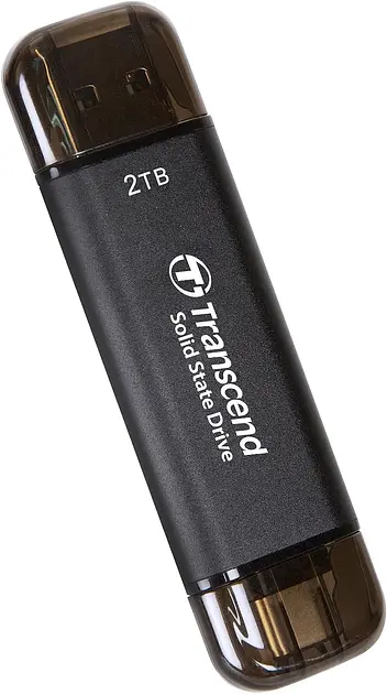 SSD накопитель ESD310C 2TB, USB Type C/A Gray (TS2TESD310C) teh0021590 - фото 2