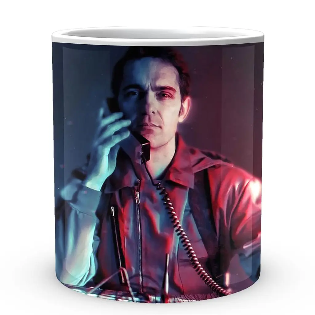Кухоль GeekLand Паперовий будинок La Casa De Papel man with phone LC 02.09 330 мл білий - фото 3
