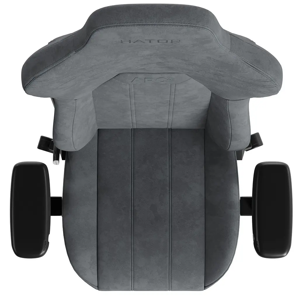 Игровое кресло HATOR Arc 3 XL Velour Grey (HTC3446XL) - фото 12