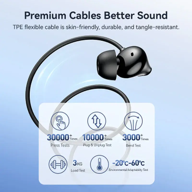 Навушники Vention Echo Lite 3.5mm In-Ear Wired Black (GBABAV) - фото 8