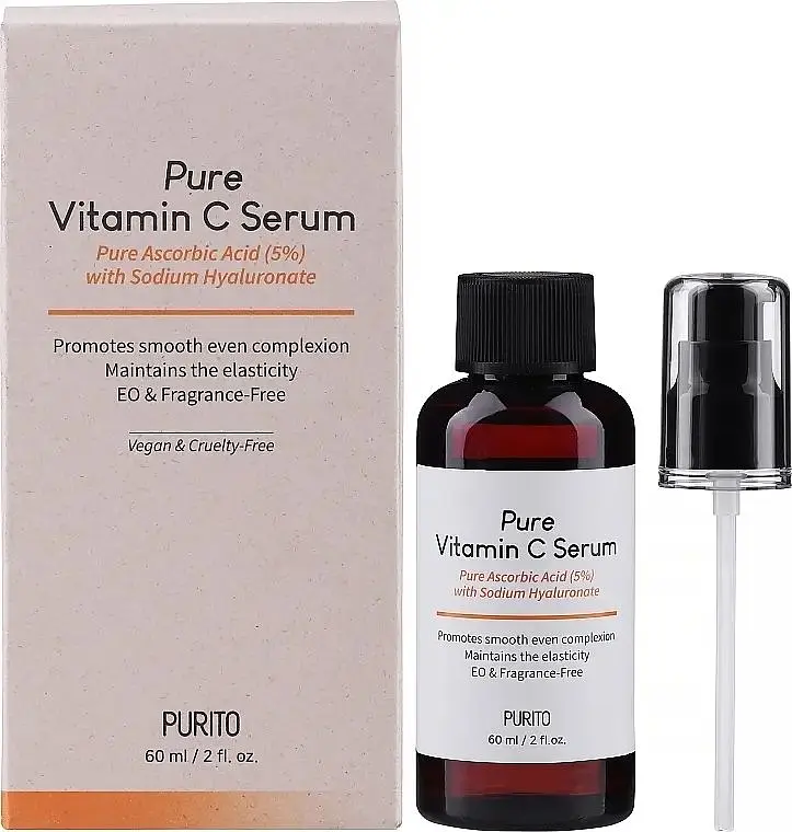 Освітлювальна сироватка з вітаміном С Purito Pure Vitamin C Serum 60 мл - фото 2