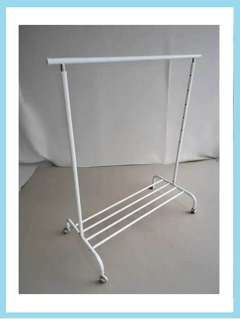Вішак для одягу IKEA Білий 111×51×126–175 см - фото 4