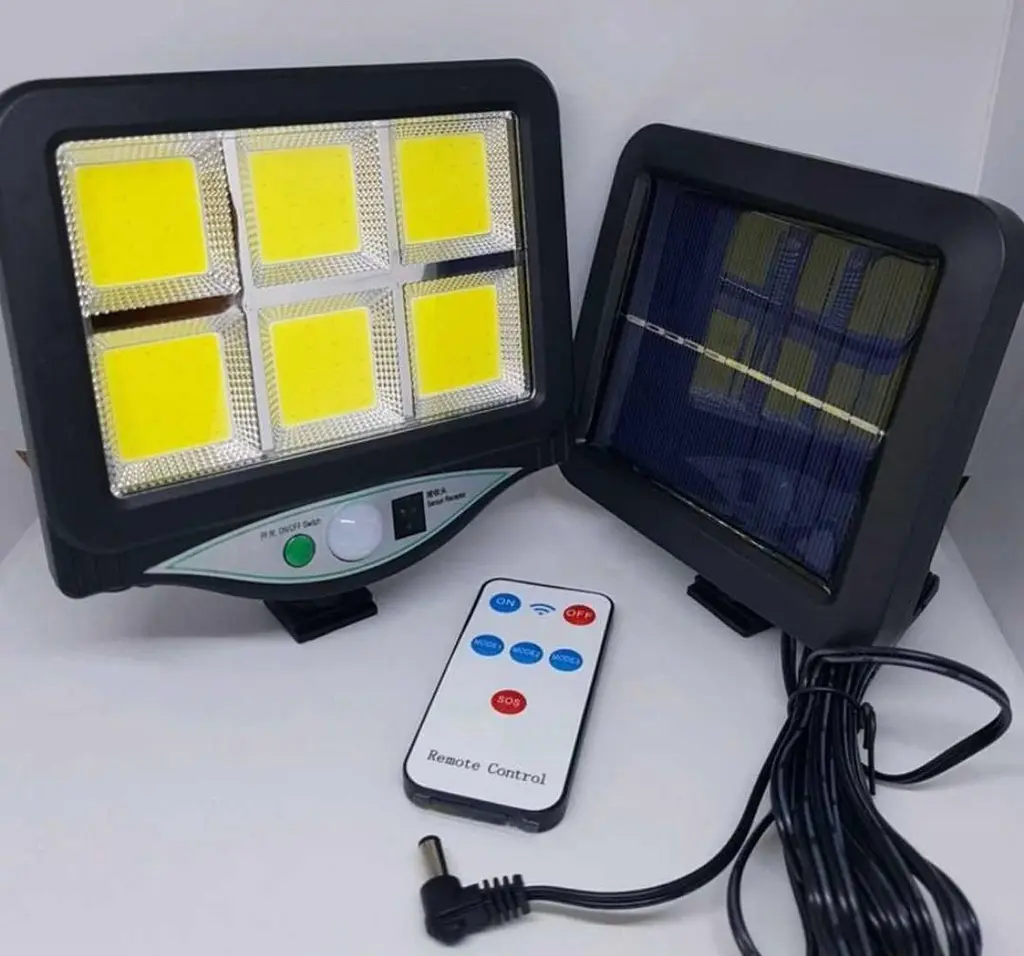 LED вуличний світильник на сонячних батареях автономний вологостійкий із датчиком руху для двору SL-F120 - фото 4