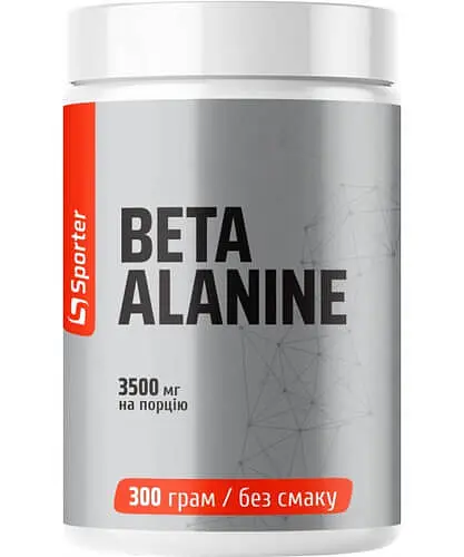 Бета-Аланін Beta-Alanine 300 грам Sporter vit0006500