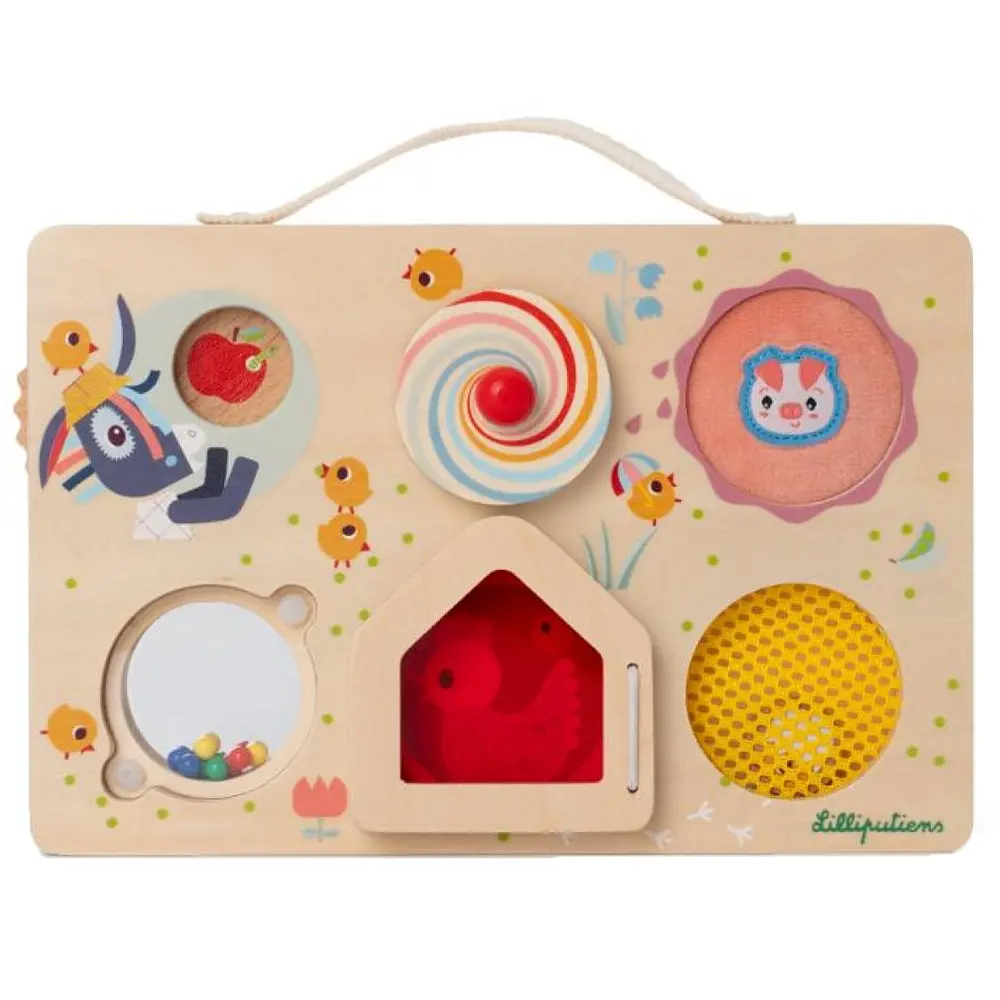 Панель розвиваюча Lilliputiens Ферма (83508) - фото 4