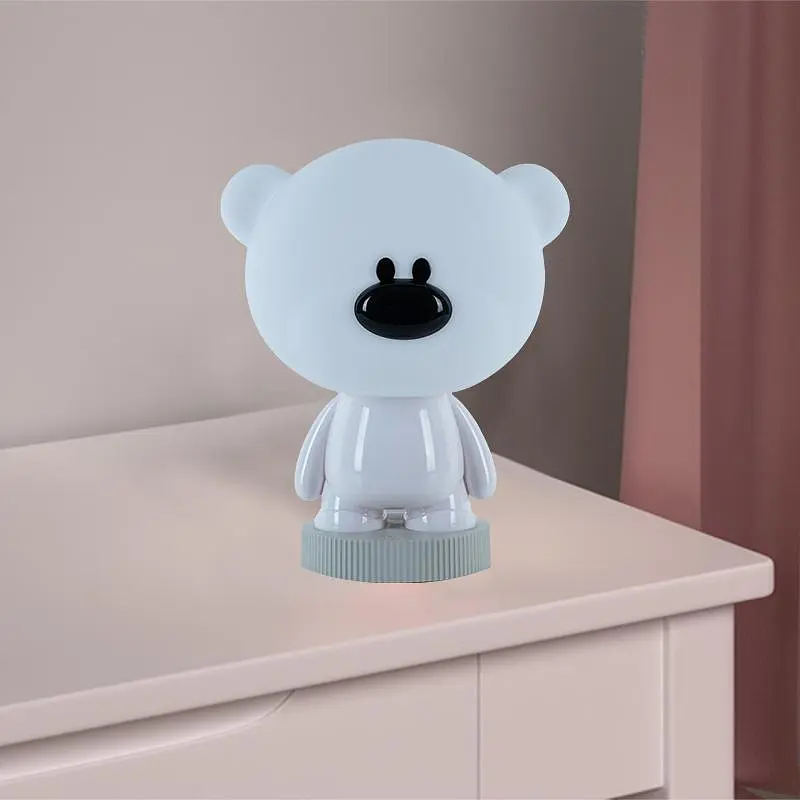 Светильник-ночник Kite LED с аккумулятором Bear белый (K24-490-2-1) - фото 3
