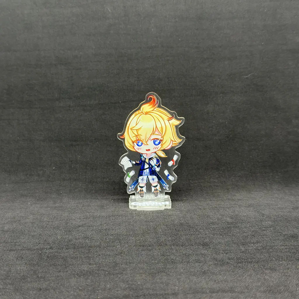 Акрилова колекційна фігурка Геншин Імпакт - Genshin Impact Chibi Міка 10 см - фото 2