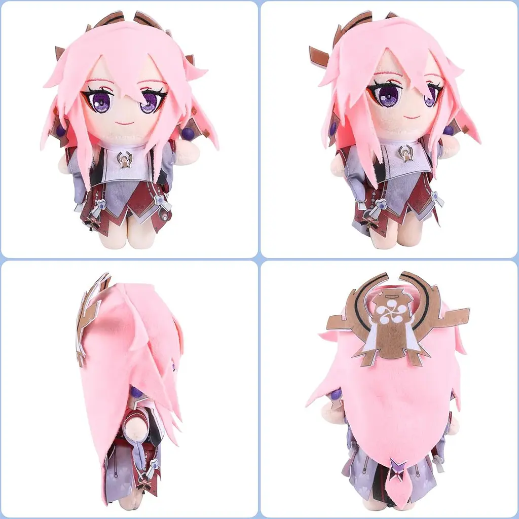 Мягкая игрушка Геншин Импакт Яэ Мико Genshin Impact Yae Miko 20 см PCH CM YM - фото 2