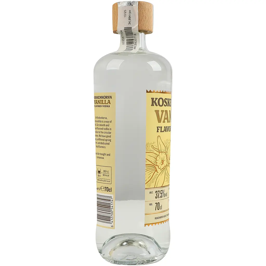 Алкогольний напій Koskenkorva Vanilla  37.5% 0.7 л - фото 3