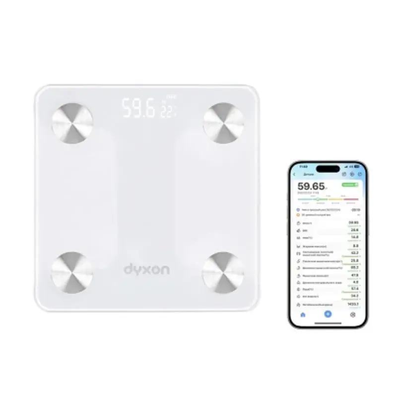 Ваги підлогові DYXON MEGASCALES 200 White (DXNVGMGSCLS200W) - фото 2