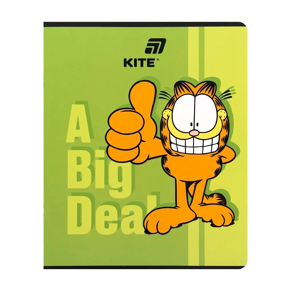 Зошит Kite Garfield, 24 аркуша, клітинка (GF26-238), в асортименті - фото 2