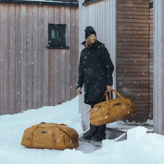 Дорожня сумка Chasm Duffel 130L TDSD-305 Golden Brown Thule sum0027947 - фото 4
