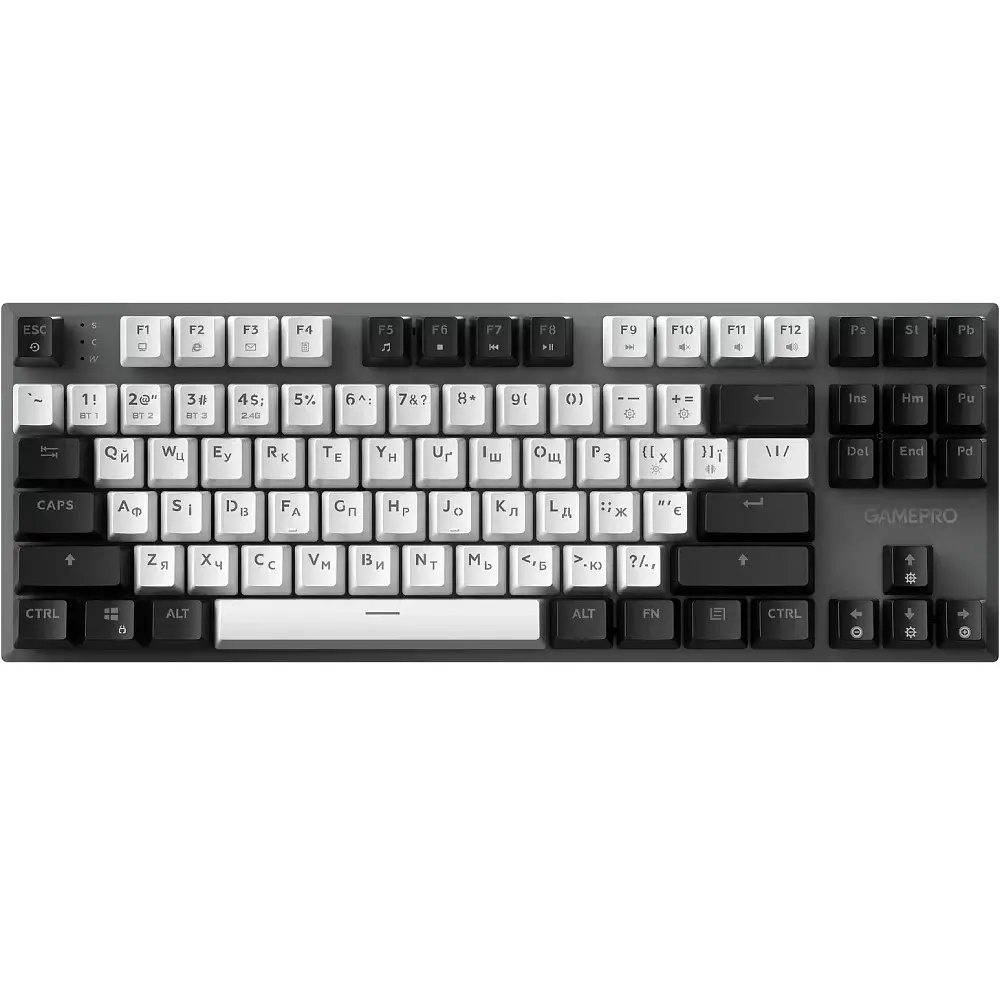 Bluetooth Клавіатура GamePro Genesis Joker Pro (MK124G Pro) UA - фото 2