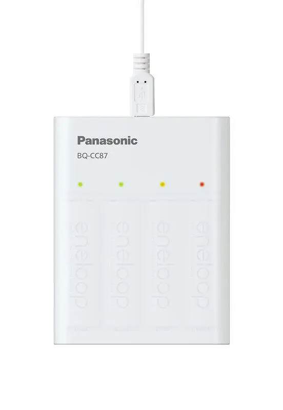 Зарядний пристрій Panasonic Eneloop ready USB in/out з функцією Power Bank - фото 5