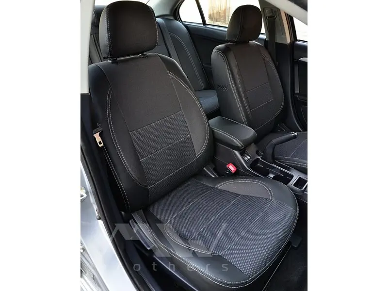 Авточохли модельні MW Brothers для Mitsubishi Lancer X c 2007 - фото 5