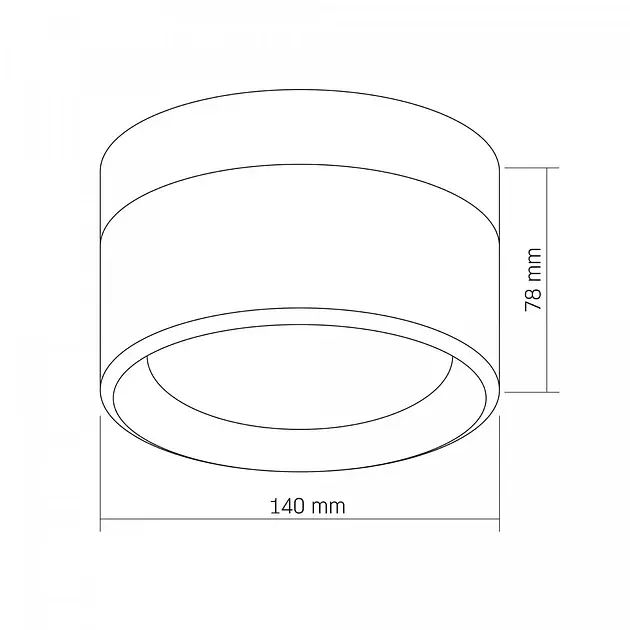 LED світильник IP65 круглий Videx BHD01 9W 2400-3200-4300K чорний (VL-BHD01-09CBB) - фото 5