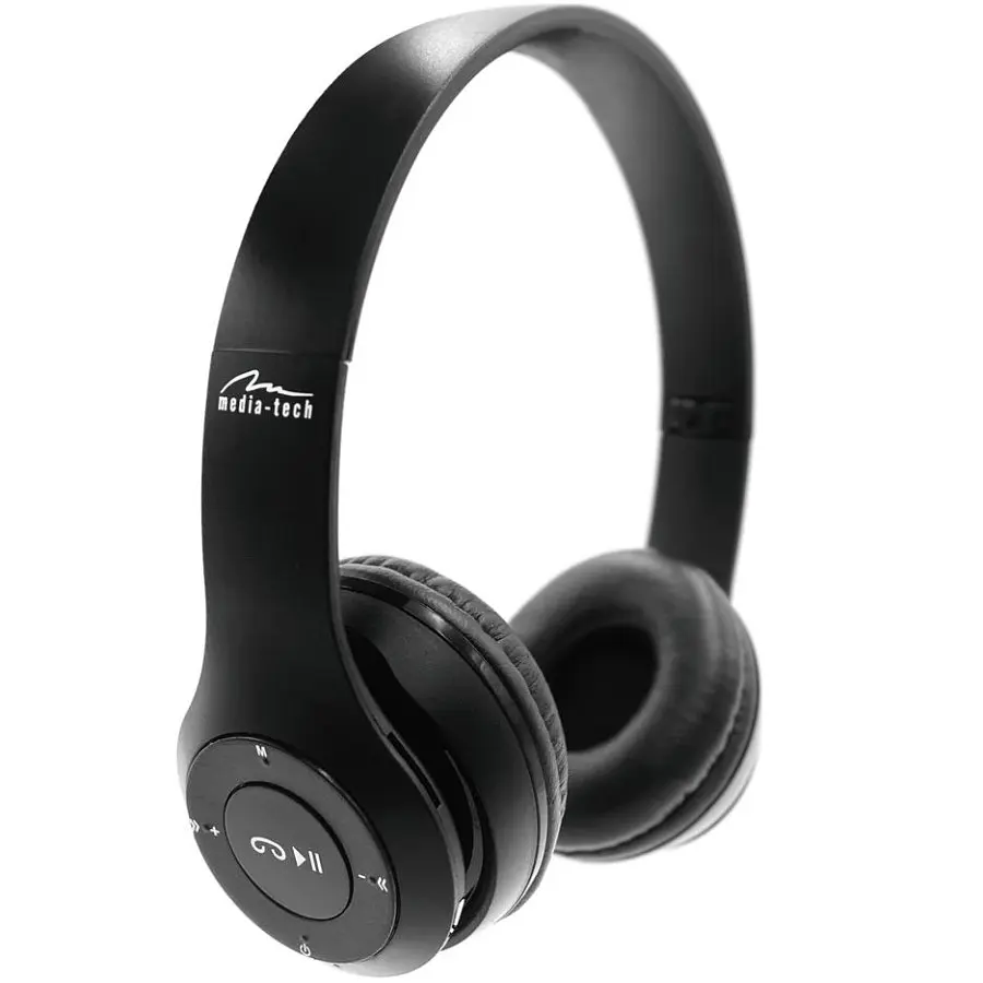 Гарнітура Media-Tech EPSILION BT MT3591 FM/ MP3, Bluetooth+3,5мм, Black - фото 6