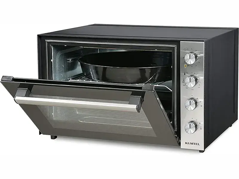 Електропіч KUMTEL LX-9625 BLACK-INOX - фото 3
